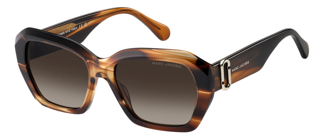 Solglasögon marc jacobs marc 922/s ex4 ha marron rectangular femenino storlek 55mm - Huvudvy