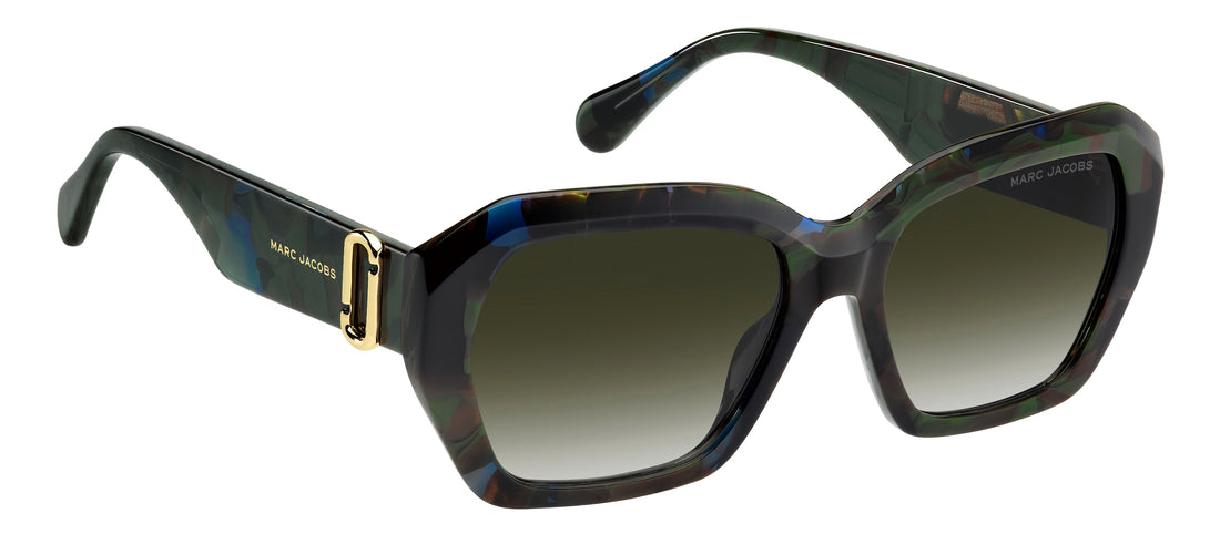 Solglasögon marc jacobs marc 922/s phw 9k havana rectangular femenino storlek 55mm - Detaljvy