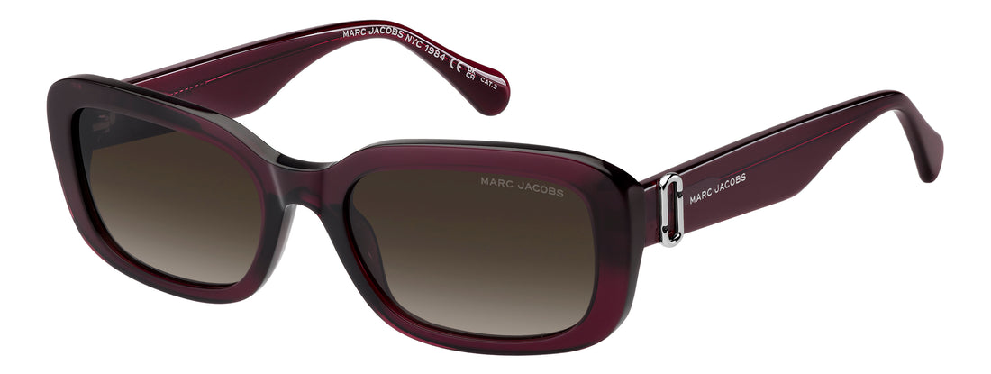 Solglasögon marc jacobs marc 925/s lhf ha burdeos rectangular femenino storlek 55mm - Huvudvy