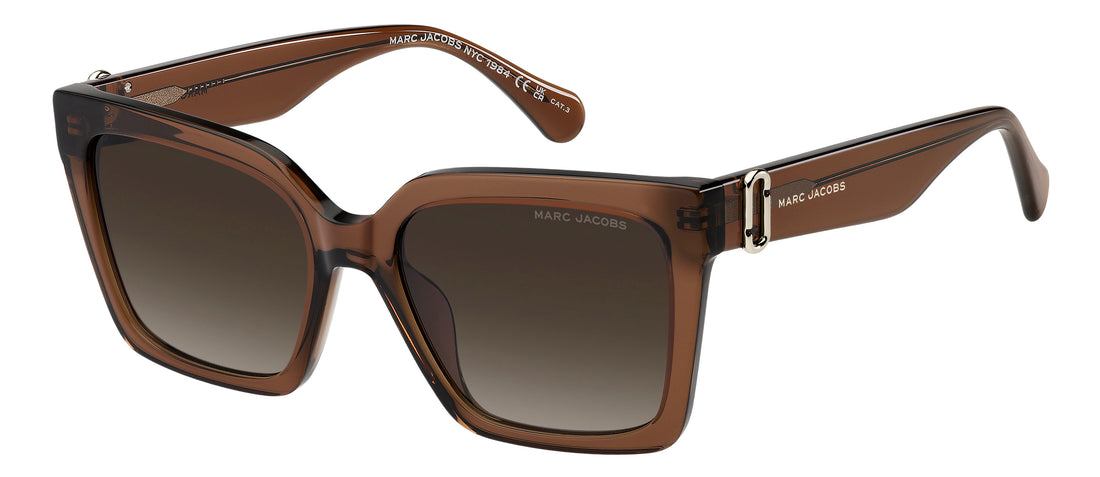 Solglasögon marc jacobs marc 926/g/s 09q ha marron rectangular femenino storlek 55mm - Huvudvy