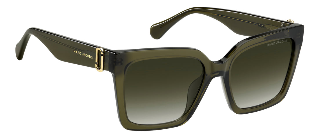 Solglasögon marc jacobs marc 926/g/s 1ed 9k verde rectangular femenino storlek 55mm - Detaljvy