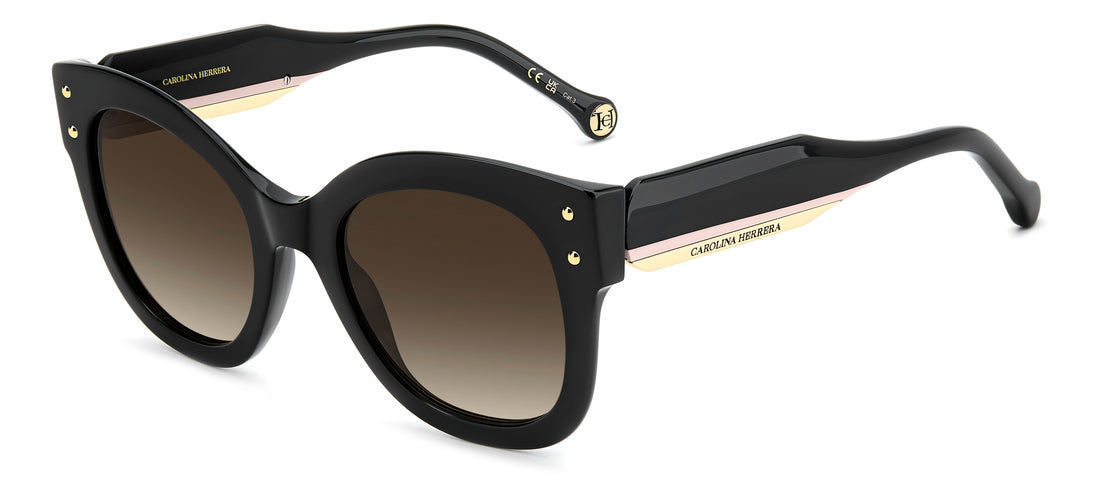 Sonnenbrillen carolina herrera her 0410/s 807 ha negro square femenino größe 52mm - Hauptansicht