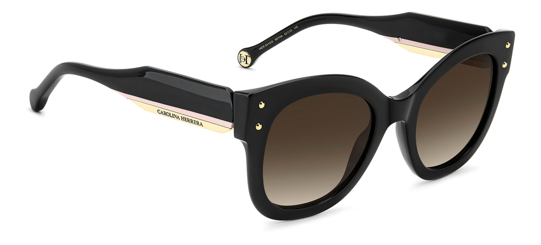 Sonnenbrillen carolina herrera her 0410/s 807 ha negro square femenino größe 52mm - Detailansicht
