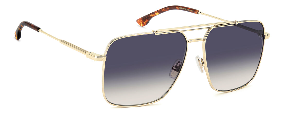 Sonnenbrillen victoria beckham vb 1019/s 06j 08 dorado rectangular femenino größe 60mm - Detailansicht