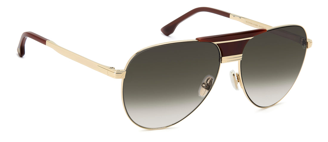 Sonnenbrillen victoria beckham vb 7016/s 01q 9k dorado pilot femenino größe 60mm - Detailansicht