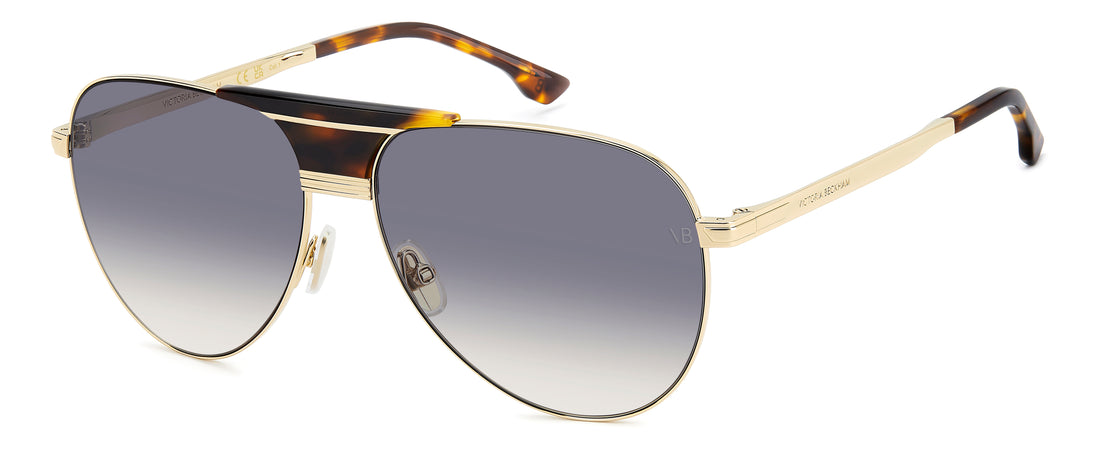 Sonnenbrillen victoria beckham vb 7016/s 06j 08 dorado pilot femenino größe 60mm - Hauptansicht