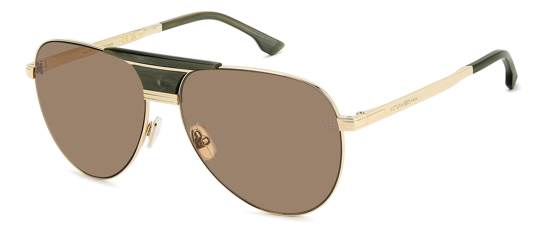 Sonnenbrillen victoria beckham vb 7016/s x55 70 dorado pilot femenino größe 60mm - Hauptansicht