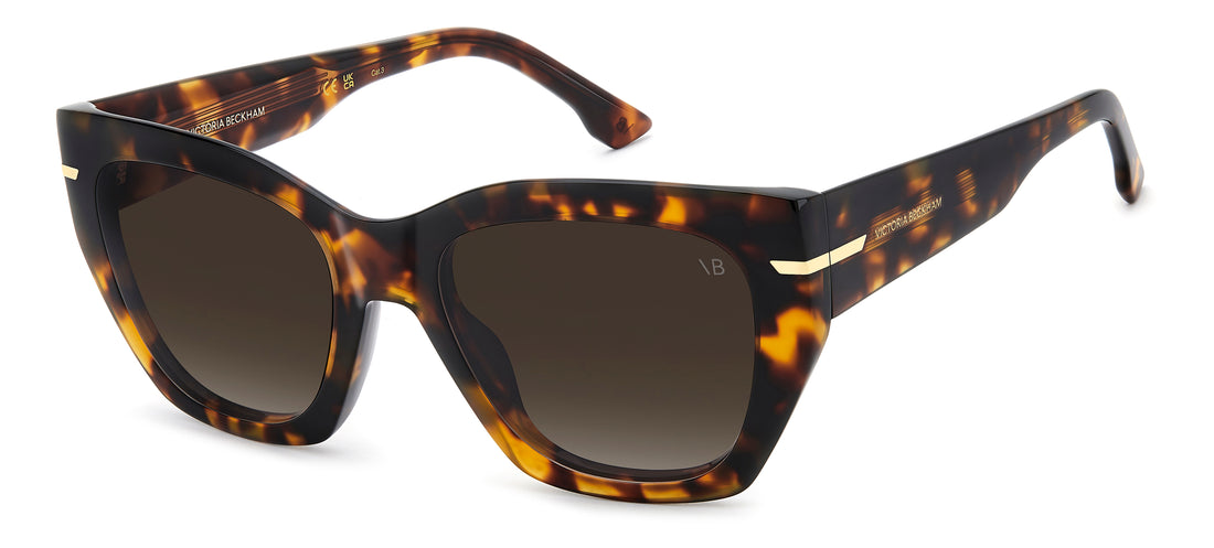 Sonnenbrillen victoria beckham vb 7017/s 086 ha havana rectangular femenino größe 52mm - Hauptansicht