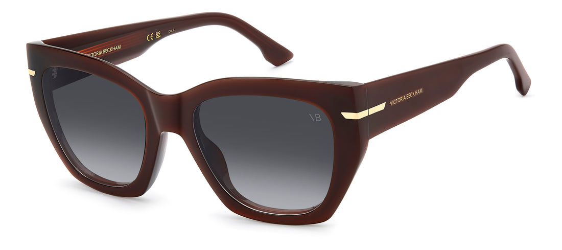 Sonnenbrillen victoria beckham vb 7017/s 09q 9o marron rectangular femenino größe 52mm - Hauptansicht