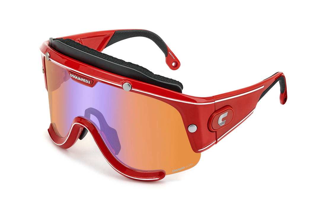 Sonnenbrillen dsquared2 d2speed c9a fs rojo mask masculino größe 99mm - Hauptansicht