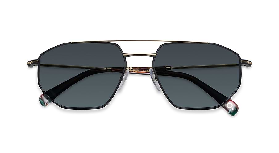 Óculos de sol etnia barcelona alaior sun gdbk dorado navigator unisex tamanho 56mm - Vista de detalhe