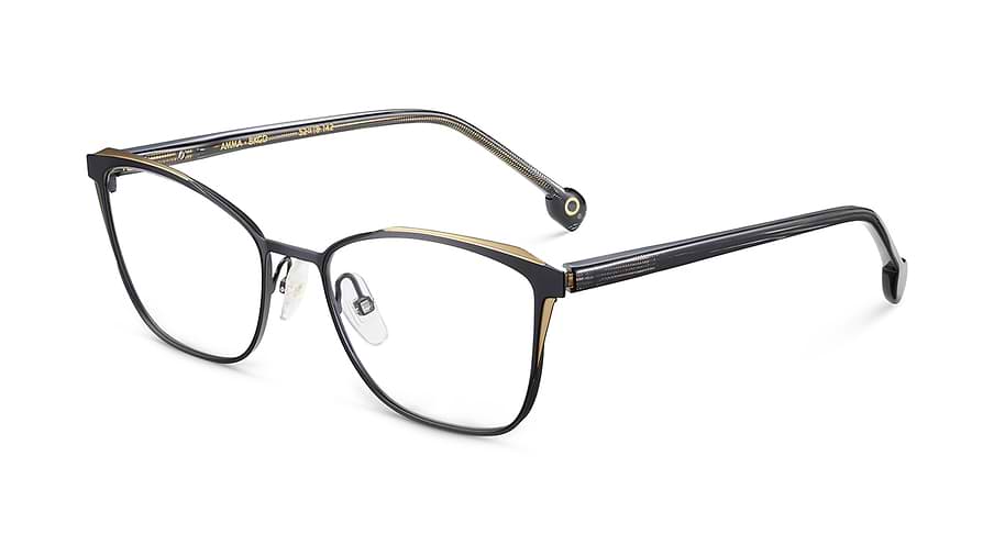 Lunettes de vue etnia barcelona amma bkgd negro femenino taille 52mm - Vue principale