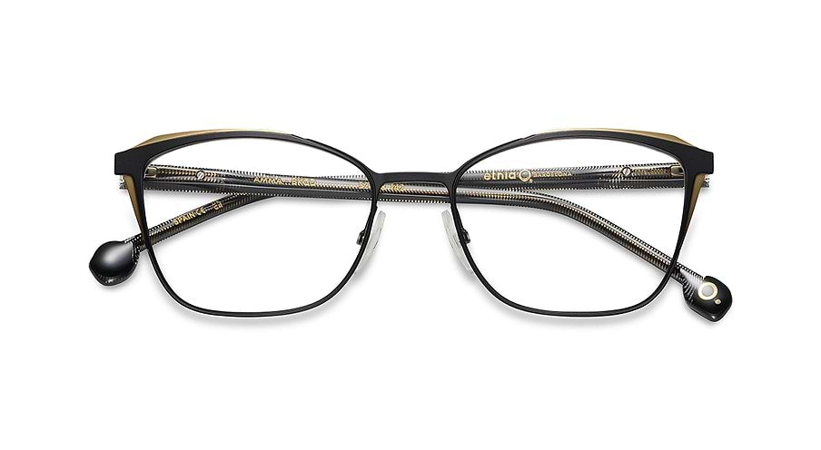 Lunettes de vue etnia barcelona amma bkgd negro femenino taille 52mm - Vue détaillée
