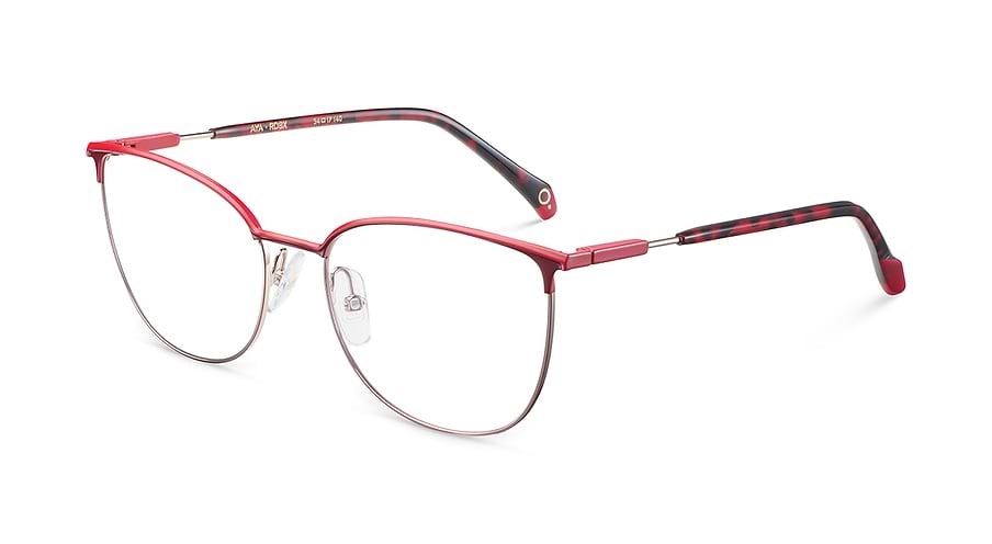 Lunettes de vue etnia barcelona aya rdbx rojo femenino taille 54mm - Vue principale