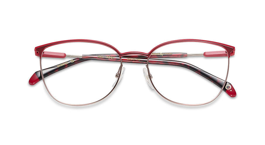 Lunettes de vue etnia barcelona aya rdbx rojo femenino taille 54mm - Vue détaillée