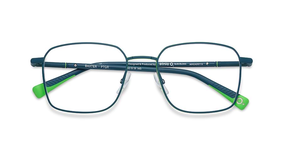 Óculos graduados etnia barcelona baxter ptgr masculino tamanho 53mm - Vista de detalhe