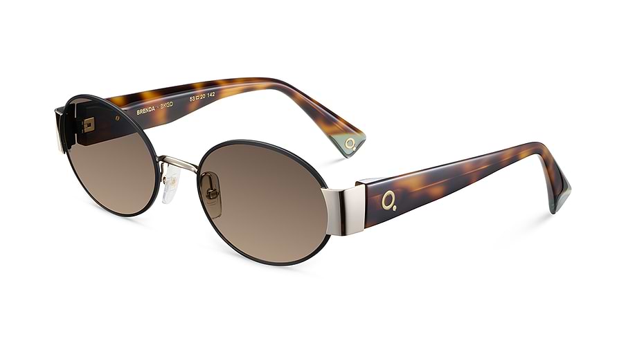 Sonnenbrillen etnia barcelona brenda sun bkgd negro oval femenino größe 53mm - Hauptansicht