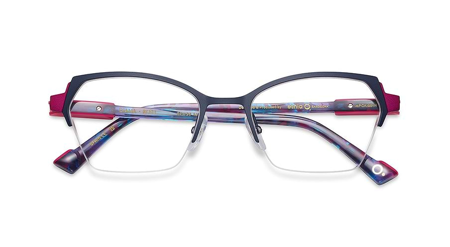 Prescription glasses etnia barcelona diana blfu azul femenino size 52mm - Detailed view