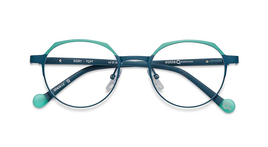 Lunettes de vue etnia barcelona dory tqpt azul unisex taille 46mm - Vue détaillée