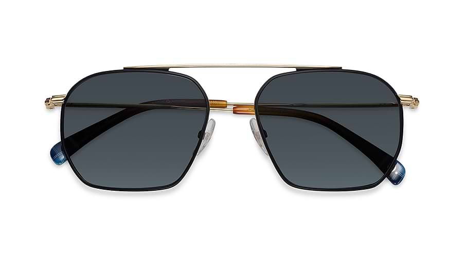 Óculos de sol etnia barcelona empuries sun gdbk dorado pilot unisex tamanho 55mm - Vista de detalhe
