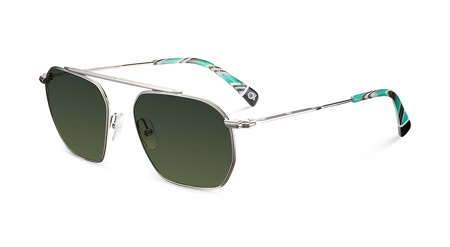 Óculos de sol etnia barcelona empuries sun slgr pilot unisex tamanho 55mm - Vista principal