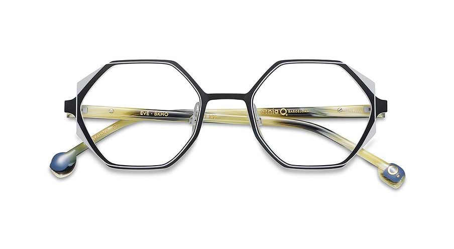 Lunettes de vue etnia barcelona eve bkho negro femenino taille 49mm - Vue détaillée