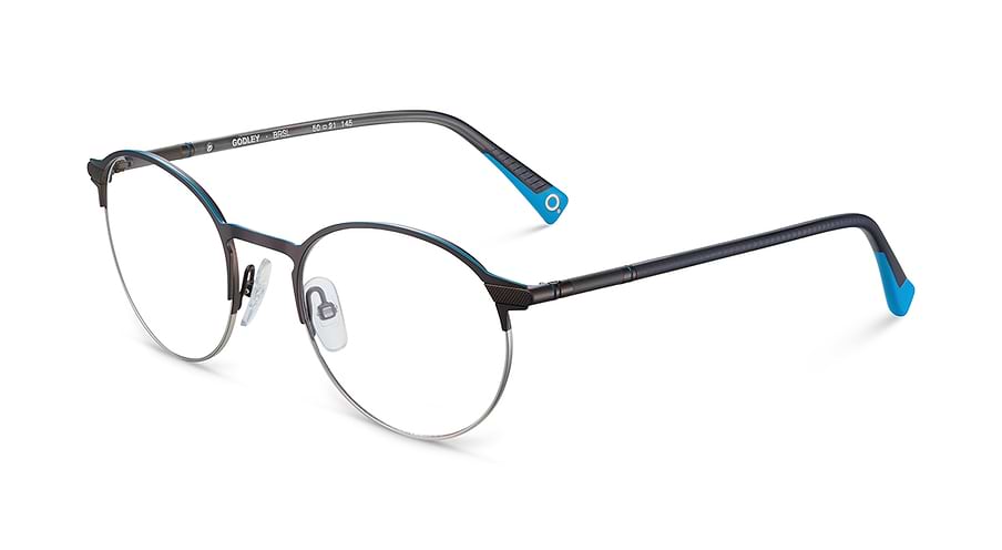 Óculos graduados etnia barcelona godley brsl marron masculino tamanho 50mm - Vista principal