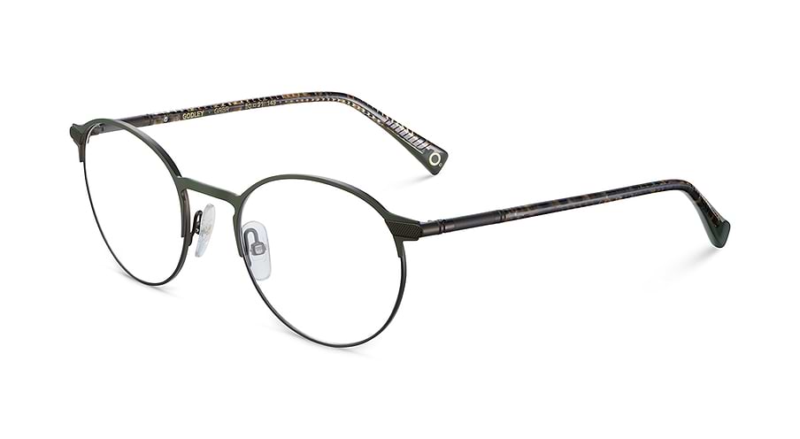 Óculos graduados etnia barcelona godley grbr verde masculino tamanho 50mm - Vista principal