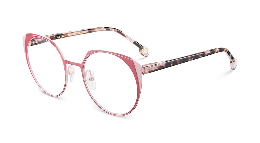 Óculos graduados etnia barcelona iggi pkhv rosa femenino tamanho 53mm - Vista principal