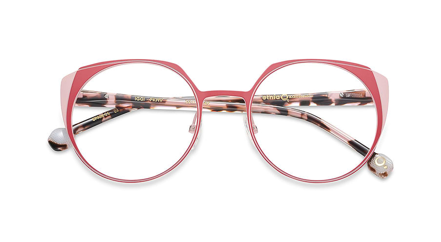 Óculos graduados etnia barcelona iggi pkhv rosa femenino tamanho 53mm - Vista de detalhe