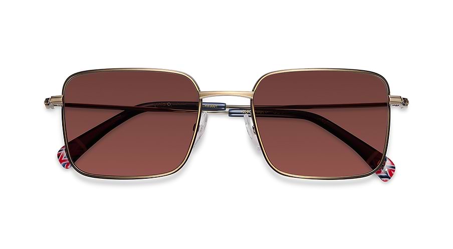 Óculos de sol etnia barcelona inca sun gdgy dorado square unisex tamanho 53mm - Vista de detalhe