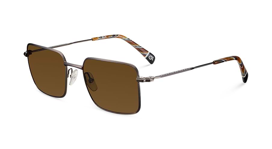 Óculos de sol etnia barcelona inca sun slbr square unisex tamanho 53mm - Vista principal