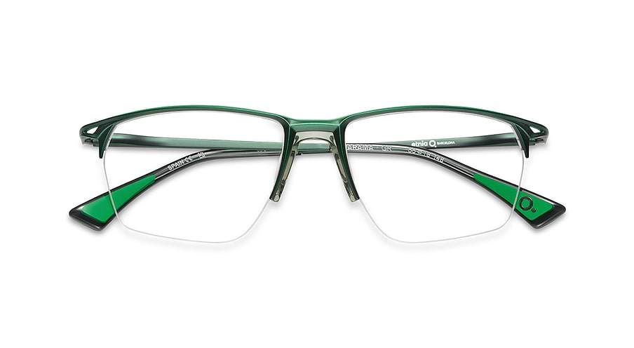 Óculos graduados etnia barcelona jarama gr verde masculino tamanho 55mm - Vista de detalhe