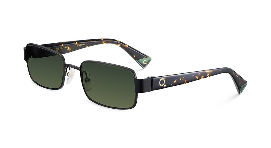 Óculos de sol etnia barcelona joey sun bk negro femenino tamanho 53mm - Vista principal