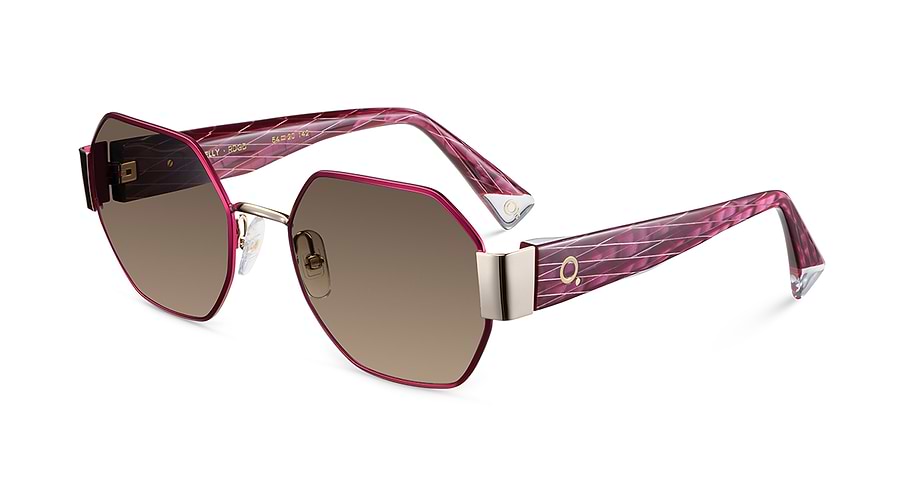 Óculos de sol etnia barcelona kelly sun rdgd rojo geometric femenino tamanho 54mm - Vista principal