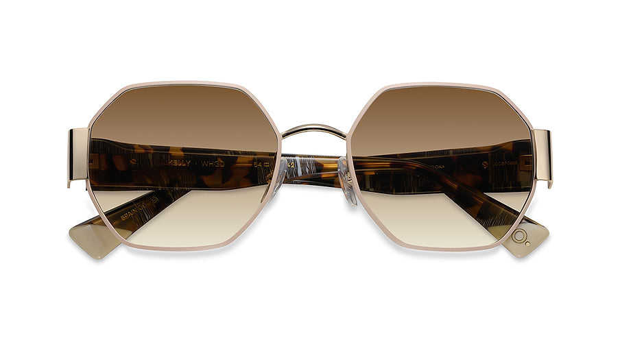 Sonnenbrillen etnia barcelona kelly sun whgd blanco geometric femenino größe 54mm - Detailansicht