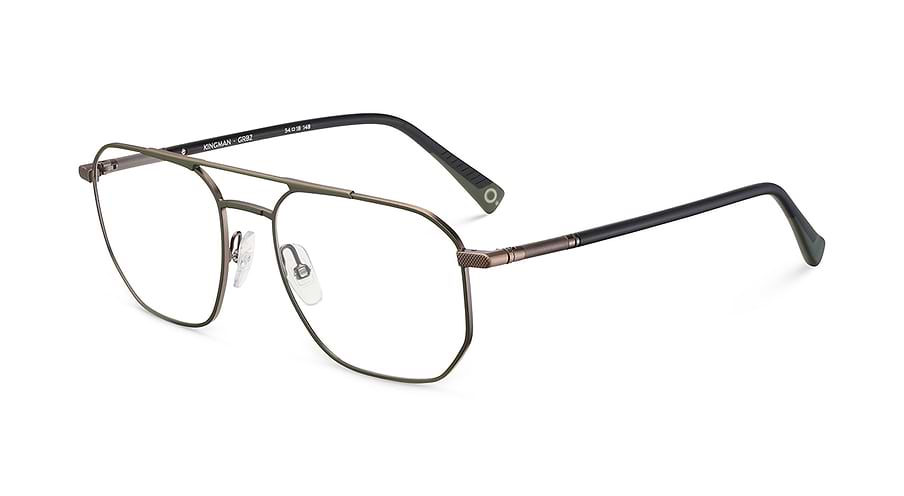 Lunettes de vue etnia barcelona kingman grbz verde masculino taille 54mm - Vue principale