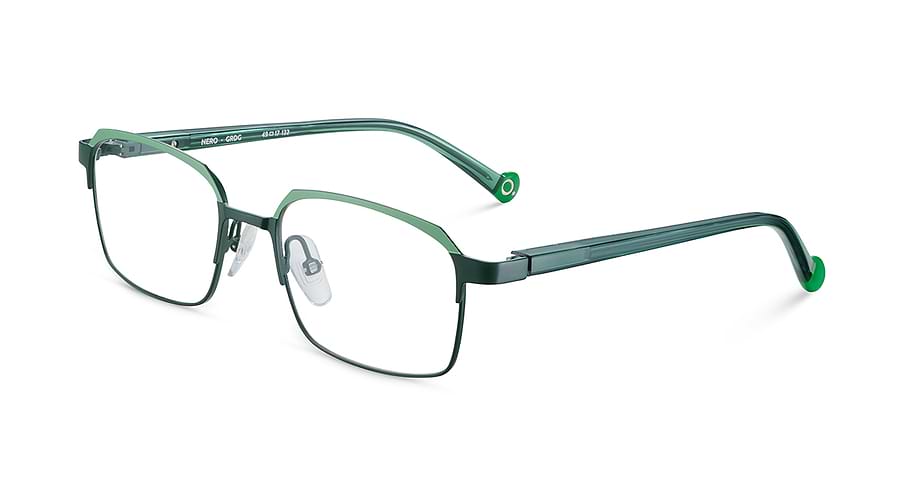 Óculos graduados etnia barcelona nero grdg verde unisex tamanho 49mm - Vista principal