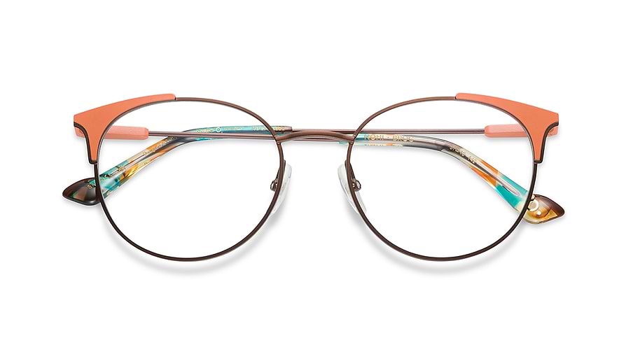 Brillen etnia barcelona nohi brog marron femenino größe 51mm - Detailansicht