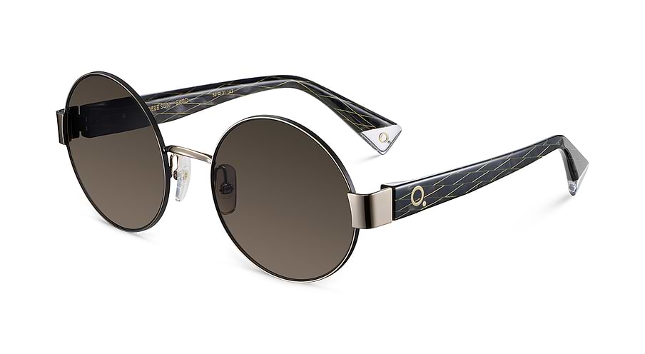 Óculos de sol etnia barcelona phoebe sun bkgd negro femenino tamanho 52mm - Vista principal