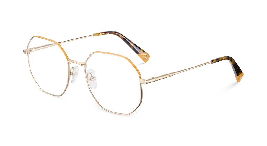 Prescription glasses etnia barcelona pov gd dorado femenino size 52mm - Main view