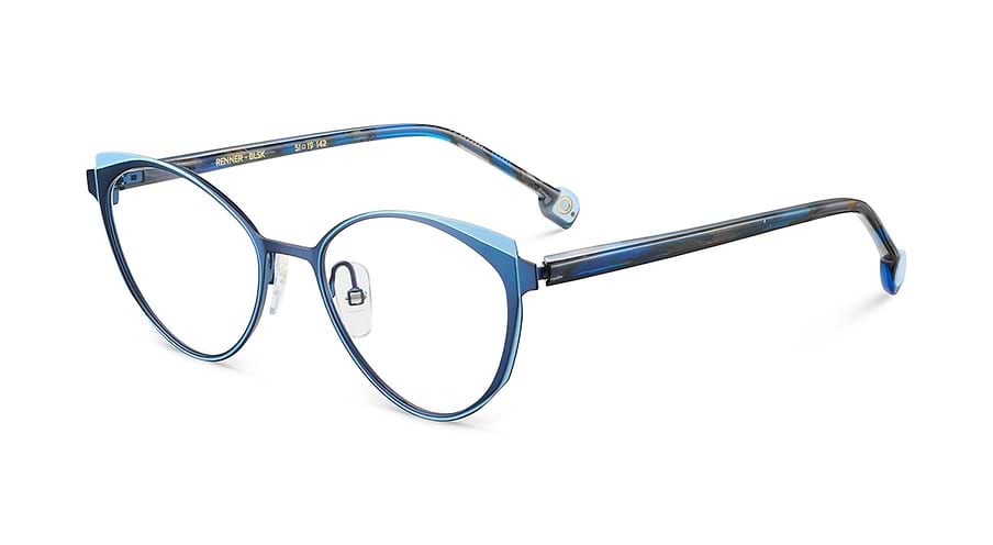 Lunettes de vue etnia barcelona renner blsk azul femenino taille 51mm - Vue principale