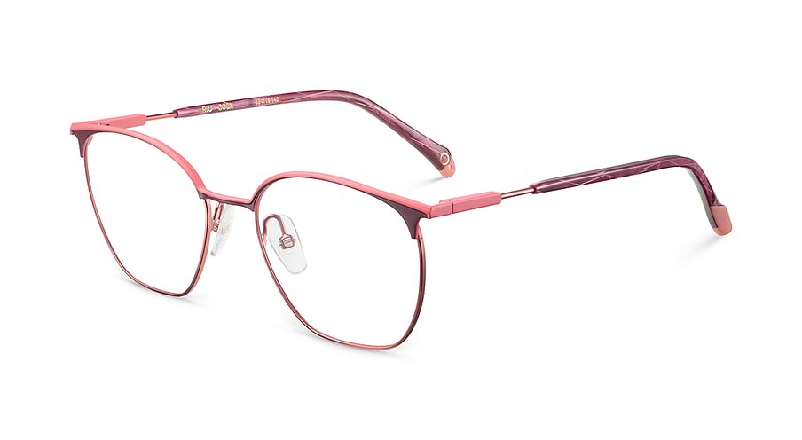 Óculos graduados etnia barcelona rio cobx femenino tamanho 52mm - Vista principal