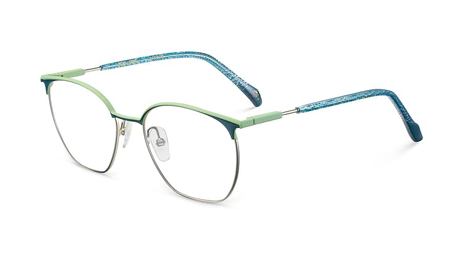 Lunettes de vue etnia barcelona rio grpt verde femenino taille 52mm - Vue principale