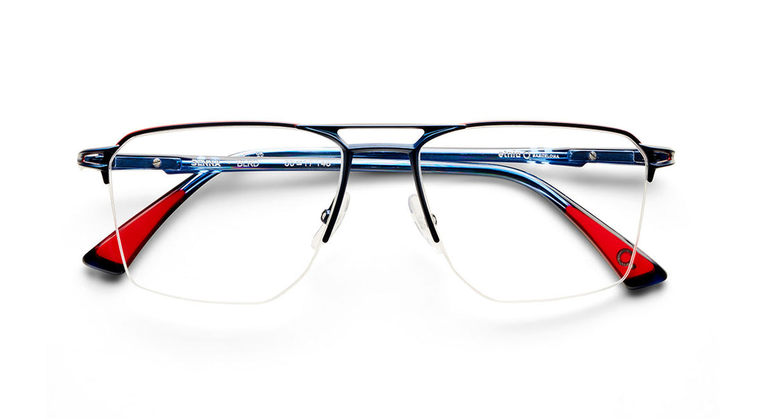 Lunettes de vue etnia barcelona senna blrd masculino taille 55mm - Vue détaillée