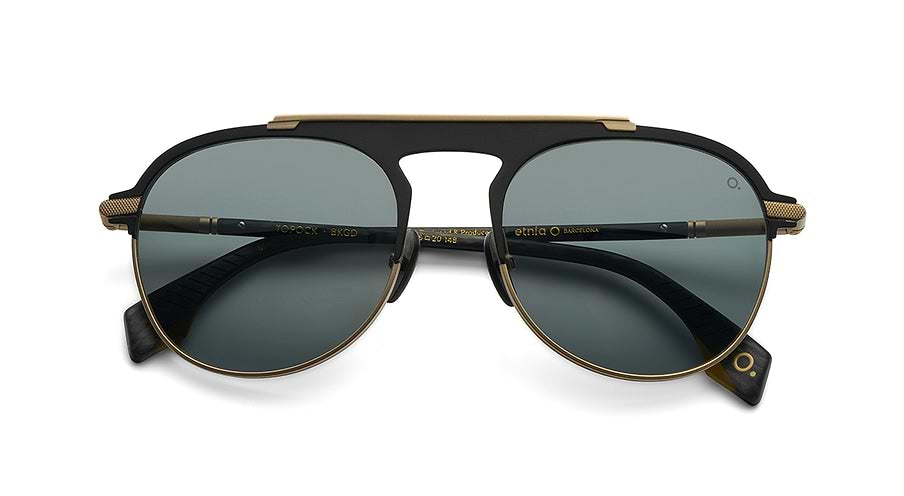 Sunglasses etnia barcelona topock sun bkgd negro pilot masculino size 55mm - Detailed view