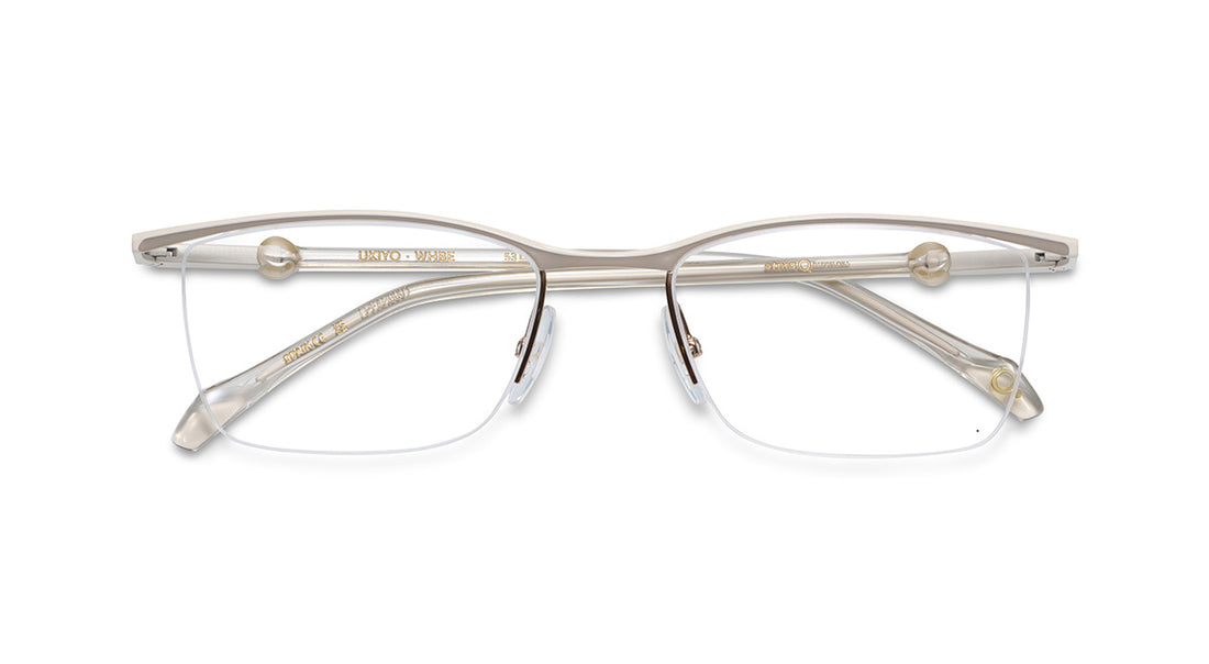 Lunettes de vue etnia barcelona ukiyo whbe femenino taille 52mm - Vue détaillée