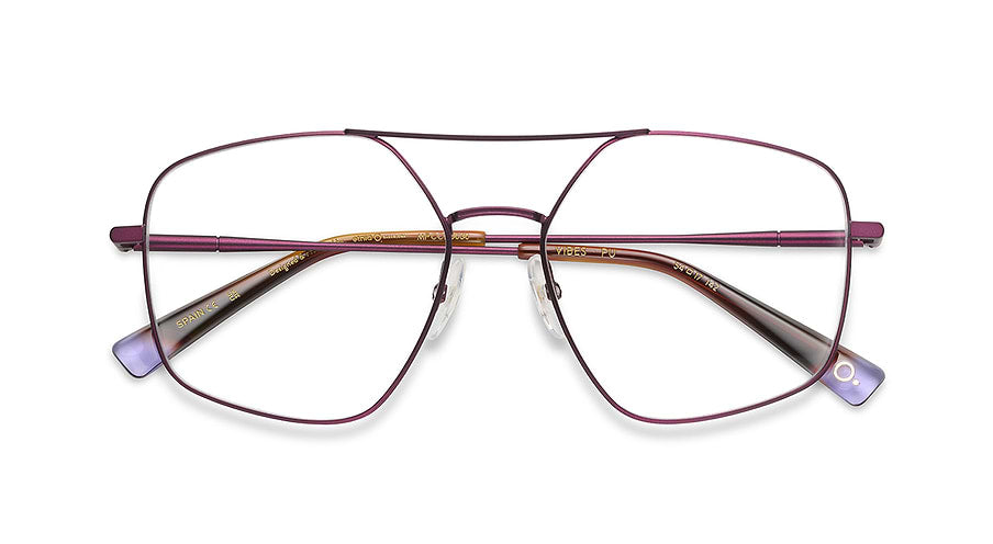 Prescription glasses etnia barcelona vibes pu morado femenino size 54mm - Detailed view