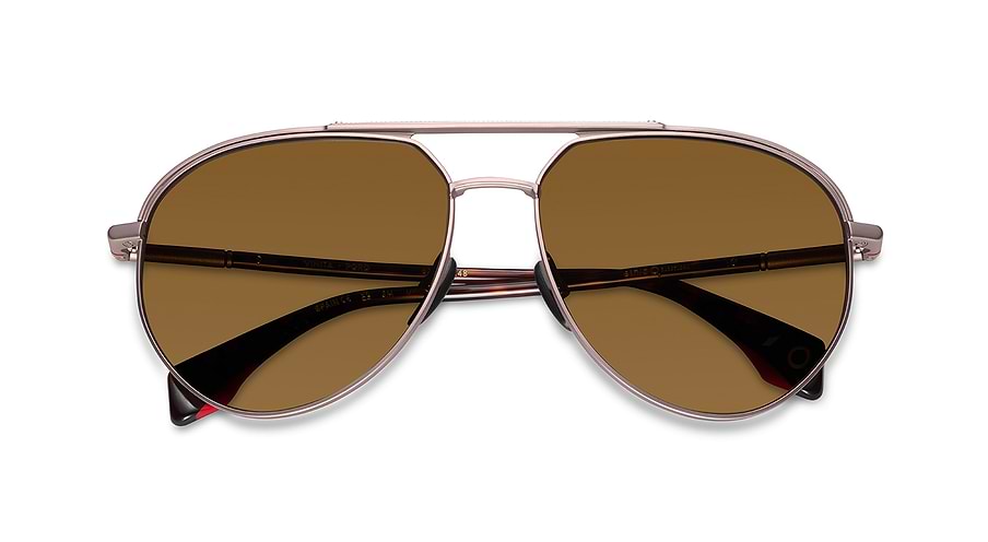 Óculos de sol etnia barcelona vinita sun pgrd 'pilot' pilot masculino tamanho 62mm - Vista de detalhe