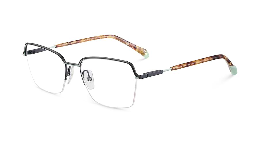 Óculos graduados etnia barcelona yoki bkgr negro femenino tamanho 54mm - Vista principal